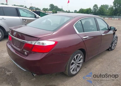 2013 Honda Accord Sport z USA, uszkodzony, nr VIN 1HGCR2F57DA059856